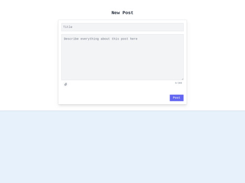 tailwind Tailwind CSS Input with image preview