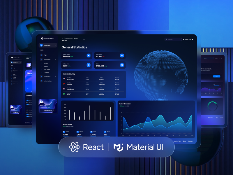 Vision UI Dashboard PRO React Image